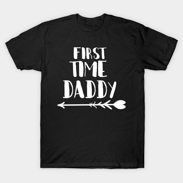 First Time Daddy T-Shirt by johnnie2749